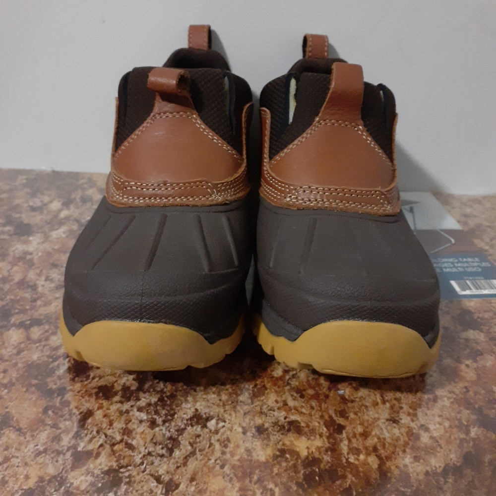 L.L. Bean Brown and Tan Ankle Boots